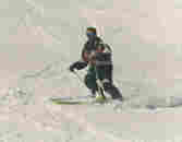 Benoit à ski